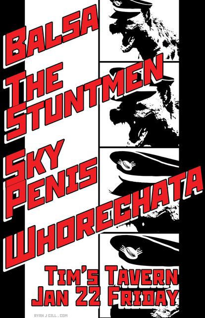 2016-01-22-Balsa-The-Stuntmen-Sky-Penis-Whorechata-Tims-Tavern